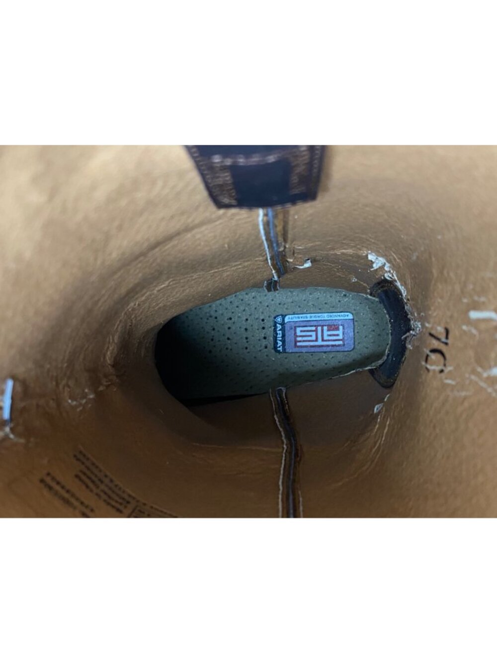 Ariat Cowgirl Boots Women 7C Brown Leather Embroidered Style 10005908 - Picture 12 of 16